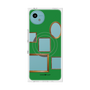 プレミアムスクエアケース with SnapMag［ Photo Frames - Green ］