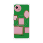 プレミアムスクエアケース with SnapMag［ Photo Frames - Green ］