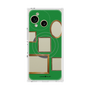 プレミアムスクエアケース with SnapMag［ Photo Frames - Green ］