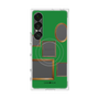 プレミアムスクエアケース with SnapMag［ Photo Frames - Green ］