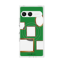 プレミアムスクエアケース with SnapMag［ Photo Frames - Green ］