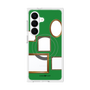 プレミアムスクエアケース with SnapMag［ Photo Frames - Green ］