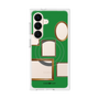 プレミアムスクエアケース with SnapMag［ Photo Frames - Green ］