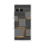 プレミアムスクエアケース with SnapMag［ Photo Frames - Gray ］