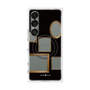 プレミアムスクエアケース with SnapMag［ Photo Frames - Black ］