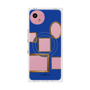 プレミアムスクエアケース with SnapMag［ Photo Frames - Blue ］