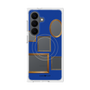 プレミアムスクエアケース with SnapMag［ Photo Frames - Blue ］