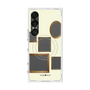 プレミアムスクエアケース with SnapMag［ Photo Frames - Ivory ］