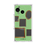 プレミアムスクエアケース with SnapMag［ Photo Frames - Light Green ］