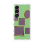 プレミアムスクエアケース with SnapMag［ Photo Frames - Light Green ］