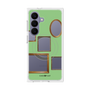 プレミアムスクエアケース with SnapMag［ Photo Frames - Light Green ］