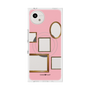 プレミアムスクエアケース with SnapMag［ Photo Frames - Pink ］
