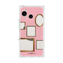 プレミアムスクエアケース with SnapMag［ Photo Frames - Pink ］