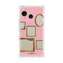 プレミアムスクエアケース with SnapMag［ Photo Frames - Pink ］