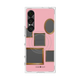 プレミアムスクエアケース with SnapMag［ Photo Frames - Pink ］