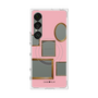 プレミアムスクエアケース with SnapMag［ Photo Frames - Pink ］