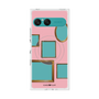 プレミアムスクエアケース with SnapMag［ Photo Frames - Pink ］