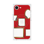 プレミアムスクエアケース with SnapMag［ Photo Frames - Red ］
