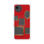 プレミアムスクエアケース with SnapMag［ Photo Frames - Red ］