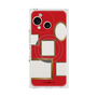 プレミアムスクエアケース with SnapMag［ Photo Frames - Red ］