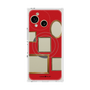 プレミアムスクエアケース with SnapMag［ Photo Frames - Red ］