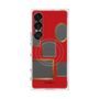 プレミアムスクエアケース with SnapMag［ Photo Frames - Red ］