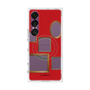 プレミアムスクエアケース with SnapMag［ Photo Frames - Red ］