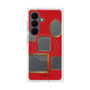 プレミアムスクエアケース with SnapMag［ Photo Frames - Red ］