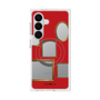 プレミアムスクエアケース with SnapMag［ Photo Frames - Red ］