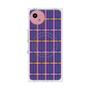 プレミアムスクエアケース with SnapMag［ Tartan Check - Purple ］