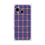 プレミアムスクエアケース with SnapMag［ Tartan Check - Purple ］