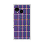 プレミアムスクエアケース with SnapMag［ Tartan Check - Purple ］