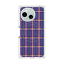 プレミアムスクエアケース with SnapMag［ Tartan Check - Purple ］