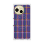 プレミアムスクエアケース with SnapMag［ Tartan Check - Purple ］