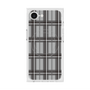 プレミアムスクエアケース with SnapMag［ Tartan Check - Gray ］