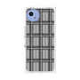 プレミアムスクエアケース with SnapMag［ Tartan Check - Gray ］