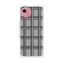 プレミアムスクエアケース with SnapMag［ Tartan Check - Gray ］