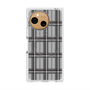 プレミアムスクエアケース with SnapMag［ Tartan Check - Gray ］
