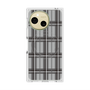 プレミアムスクエアケース with SnapMag［ Tartan Check - Gray ］