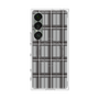 プレミアムスクエアケース with SnapMag［ Tartan Check - Gray ］