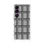 プレミアムスクエアケース with SnapMag［ Tartan Check - Gray ］