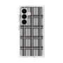 プレミアムスクエアケース with SnapMag［ Tartan Check - Gray ］