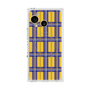 プレミアムスクエアケース with SnapMag［ Tartan Check - Yellow ］