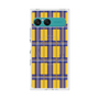 プレミアムスクエアケース with SnapMag［ Tartan Check - Yellow ］