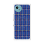 プレミアムスクエアケース with SnapMag［ Tartan Check - Blue ］
