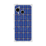 プレミアムスクエアケース with SnapMag［ Tartan Check - Blue ］