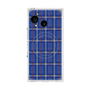 プレミアムスクエアケース with SnapMag［ Tartan Check - Blue ］
