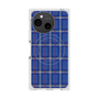 プレミアムスクエアケース with SnapMag［ Tartan Check - Blue ］