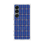 プレミアムスクエアケース with SnapMag［ Tartan Check - Blue ］