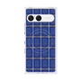 プレミアムスクエアケース with SnapMag［ Tartan Check - Blue ］